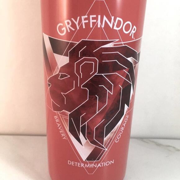 Harry Potter New red Gryffindor logo Stainless H2O Bottle. - Picture 2 of 3